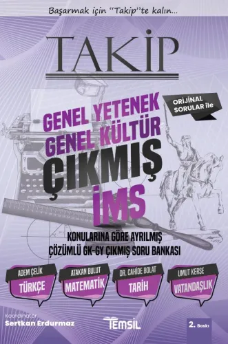 TAKİP GY-GK İMS Çıkmış Soru Bankası