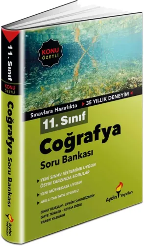AYDIN 11.SINIF COĞRAFYA SORU BANKASI