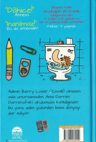Ben Zavallı Değilim (Ciltli) Barry Loser Martı Yayınevi %46 indirimli