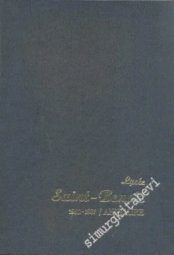 Fransız Kız Lisesi Saint Benoit: 1980 - 81 -