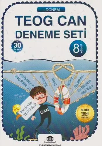 Şehir 8. Sınıf 1. Dönem TEOG Can Deneme Seti Komisyon