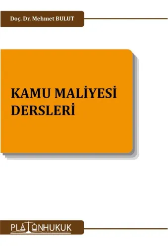 KAMU MALİYESİ DERSLERİ