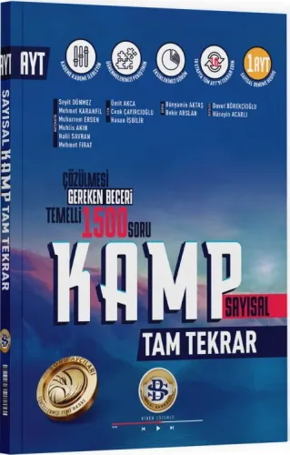 SARMAL YKS AYT KAMP TAM TEKRAR SAYISAL - 2027