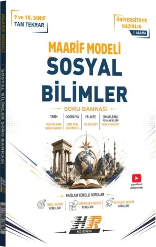 Hız ve Renk TYT Sosyal Bilimler Maarif Modeli Soru Bankası