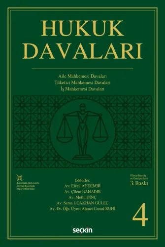 Hukuk Davaları – Cilt:4