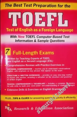 TOEFL (REA) - The Best Test Prep for the Test of English as a Foreign Language -        1991
