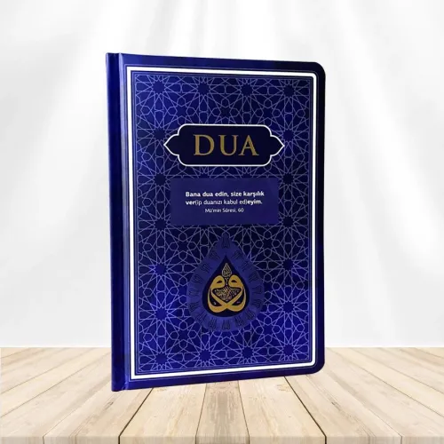 Dua (Evrad-ı Şerife) Büyük Boy Genişletilmiş Yeni Baskı Lacivert