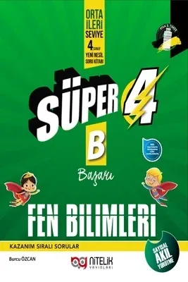 NİTELİK 4. SINIF YENİ NESİL SÜPER FEN BİLİMLERİ *YENİ*