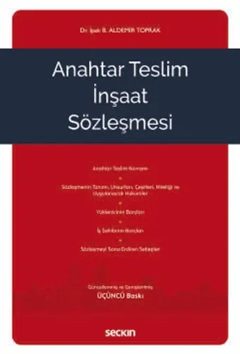 Anahtar Teslim İnşaat Sözleşmesi