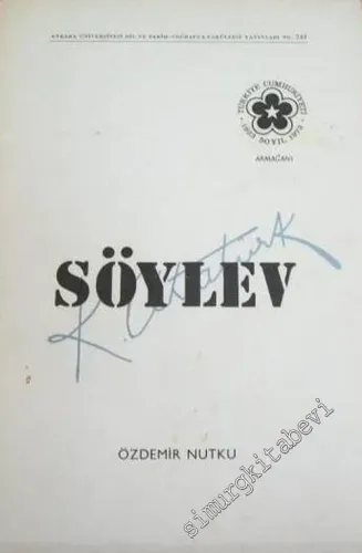 Söylev: Kemal Atatürk - Belgesel Oyun -        1973