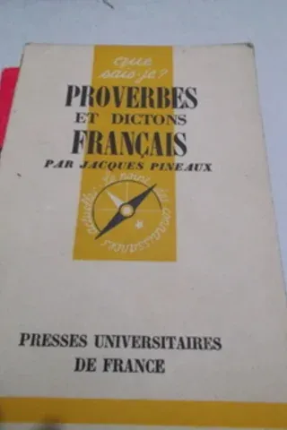 Proverbes Et Dictons Français