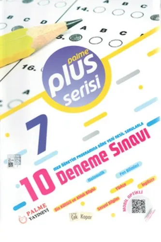 Palme Yayınları 7. Sınıf 10 Deneme Sınavı Plus Serisi