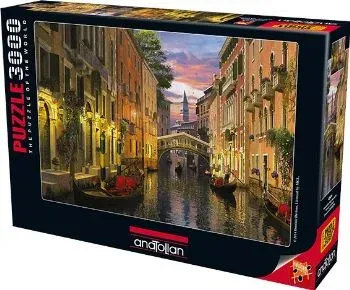 Anatolian Venedikte Alacakaranlik / Venice at Dusk 3000 parça 4904