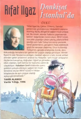 Donkişot İstanbul'da Rıfat Ilgaz Çınar