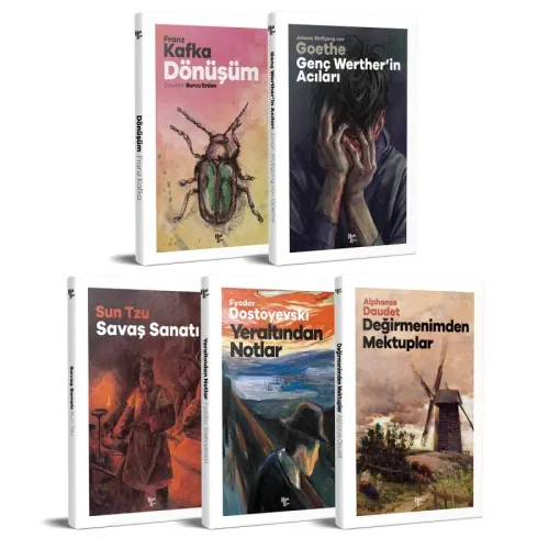 Çok Sevilen Dünya Romanları Serisi - 5 Kitap - Halkkitabevi