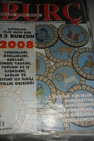 Burç Yıllık Astrolojik Yorum Dergisi 2008 / 10