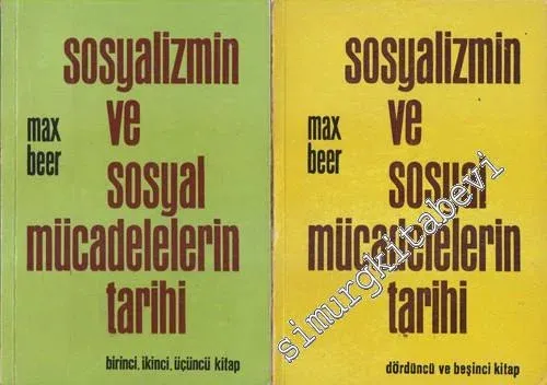 Sosyalizmin ve Sosyal Mücadelelerin Tarihi 2 Cilt TAKIM -        1965