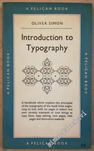 Introduction to Typography -        1954