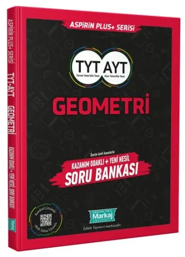 Markaj Yayınları TYT AYT Geometri Aspirin Plus+ Serisi Soru Bankası