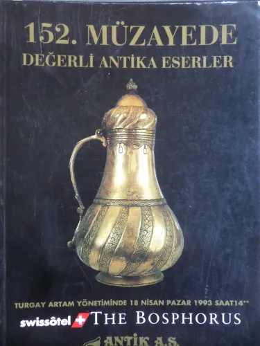 152. Müzayede Değerli Antika Eserler - Turgay Artam Yönetiminde 18 Nisan Pazar 1993