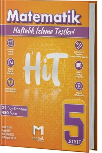 MOZAİK 5.Sınıf MATEMATİK HİT 32 DENEME