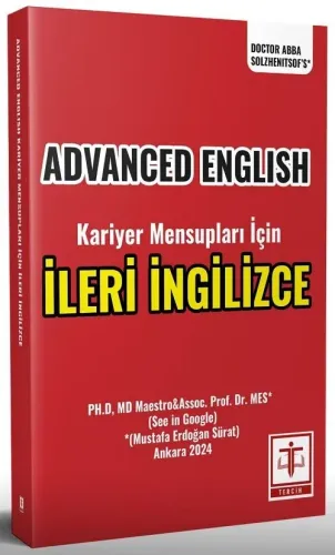 Advanced English Kariyer Mensupları İçin İleri İngilizce