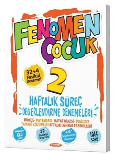 Kurmay ELT 2. Sınıf Fenomen Çocuk Haftalık Süreç Değerlendirme Denemel