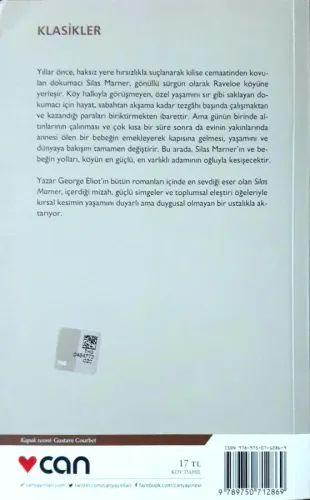 Sılas Marner George Eliot Can Yayınları