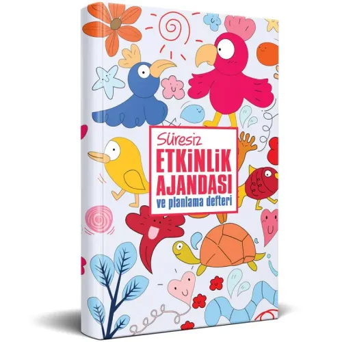 Süresiz Etkinlik Planlama Defteri - Neşeli Hayvanlar