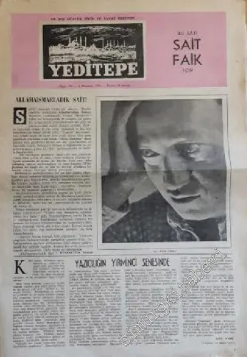 Yeditepe: Fikir ve Sanat Gazetesi - Sayı: 62      Haziran