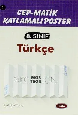 Data 8.Sınıf Türkçe Cep Matik Katlamalı Poster