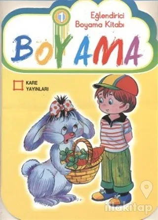 Eğlendirici Çiz - Boya Serisi (6 Kitap) Boyama