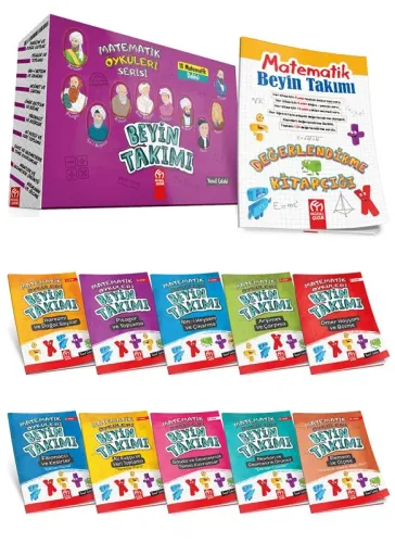 BEYİN TAKIMI MATEMATİK ÖYKÜLERİ SERİSİ - 10 HİKAYE
