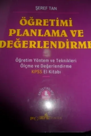 Öğretimi Planlama ve Değerlendirme