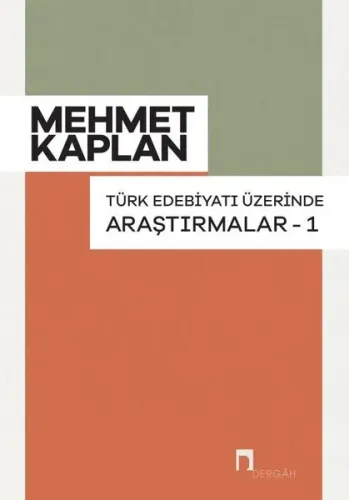 Türk Edebiyatı Üzerinde Araştırmalar - 1