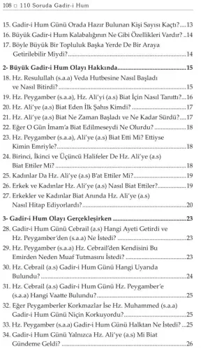 110 Soruda Gadir-i Hum Muhammed Deştî 110 Soruda Gadir-i Hum Muhammed Deştî
