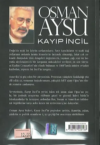 Kayıp İncil Yüz Elli Yıllık Bir Sırrın Peşinden... Osman Aysu İnkılap 