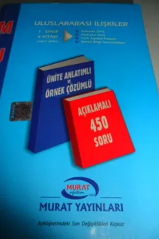 1. Sınıf Uluslararası İlişkiler