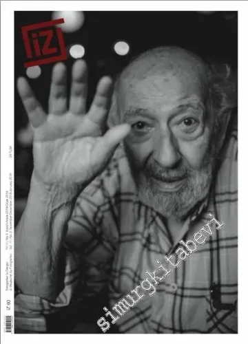 İz Fotoğraf Dergisi - Ara Güler Özel Sayısı - Sayı: 60    Yıl: 11  Kasım - Aralık - Ocak