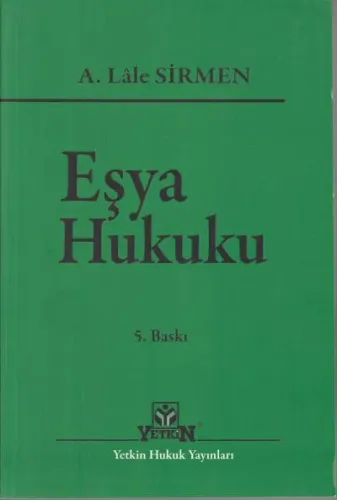 Eşya Hukuku