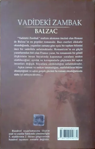 Vadideki Zambak Balzac Kum Saati