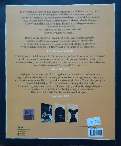 Afiyetle Diyet Dilara Koçak Alfa Yayınları