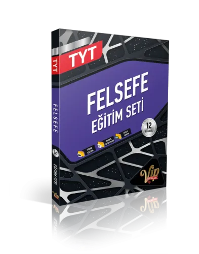 VİP TYT FELSEFE EĞİTİM SETİ - (BRONZ)