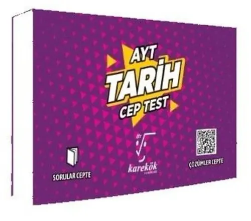 Karekök Yayınları AYT Tarih Cep Test