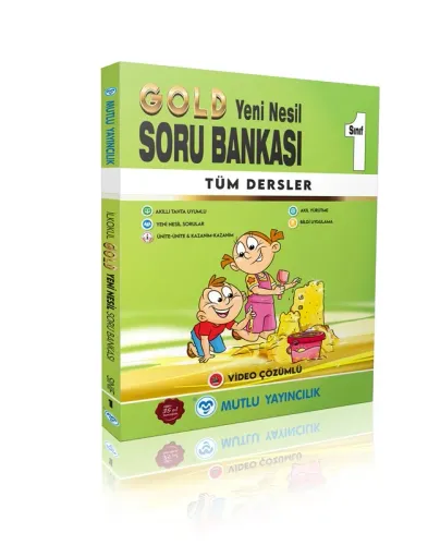 MUTLU 1.SINIF TÜM DERSLER GOLD YENİ NESİL SORU BANKASI