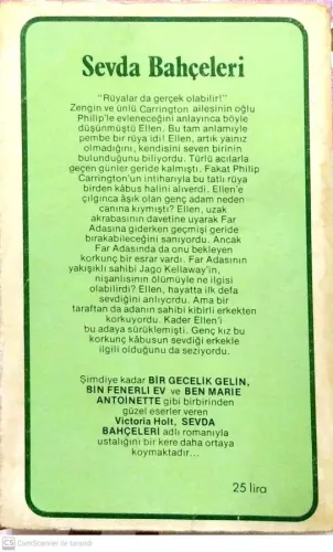 Sevda Bahçeleri Victoria Holt Hürriyet Yayınları