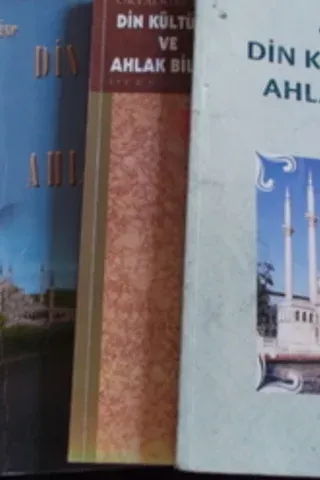 Lise Din Kültürü ve Ahlak Bilgisi Ders Kitapları / 4 kitap