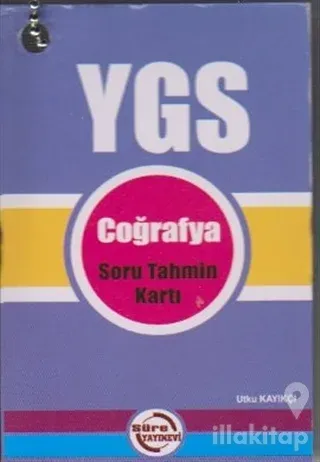 YGS Coğrafya Soru Tahmin Kartı