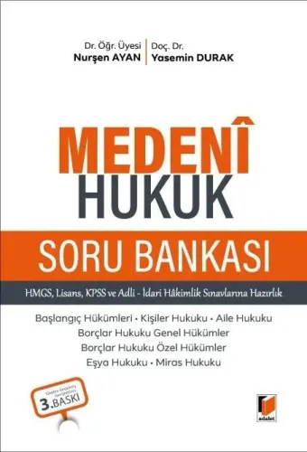 Medeni Hukuk Soru Bankası