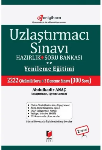 Uzlaştırmacı Sınavı Hazırlık + Soru Bankası ve Yenileme Eğitimi